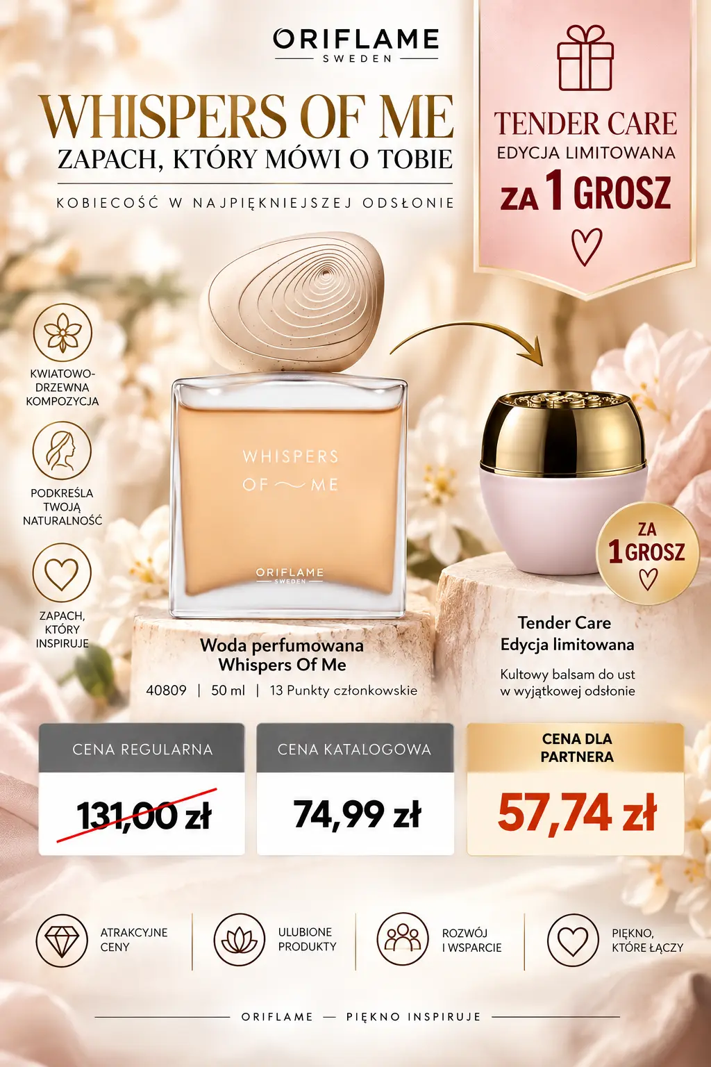 Promocja dla Partnerów Biznesowych Oriflame — oferta 6