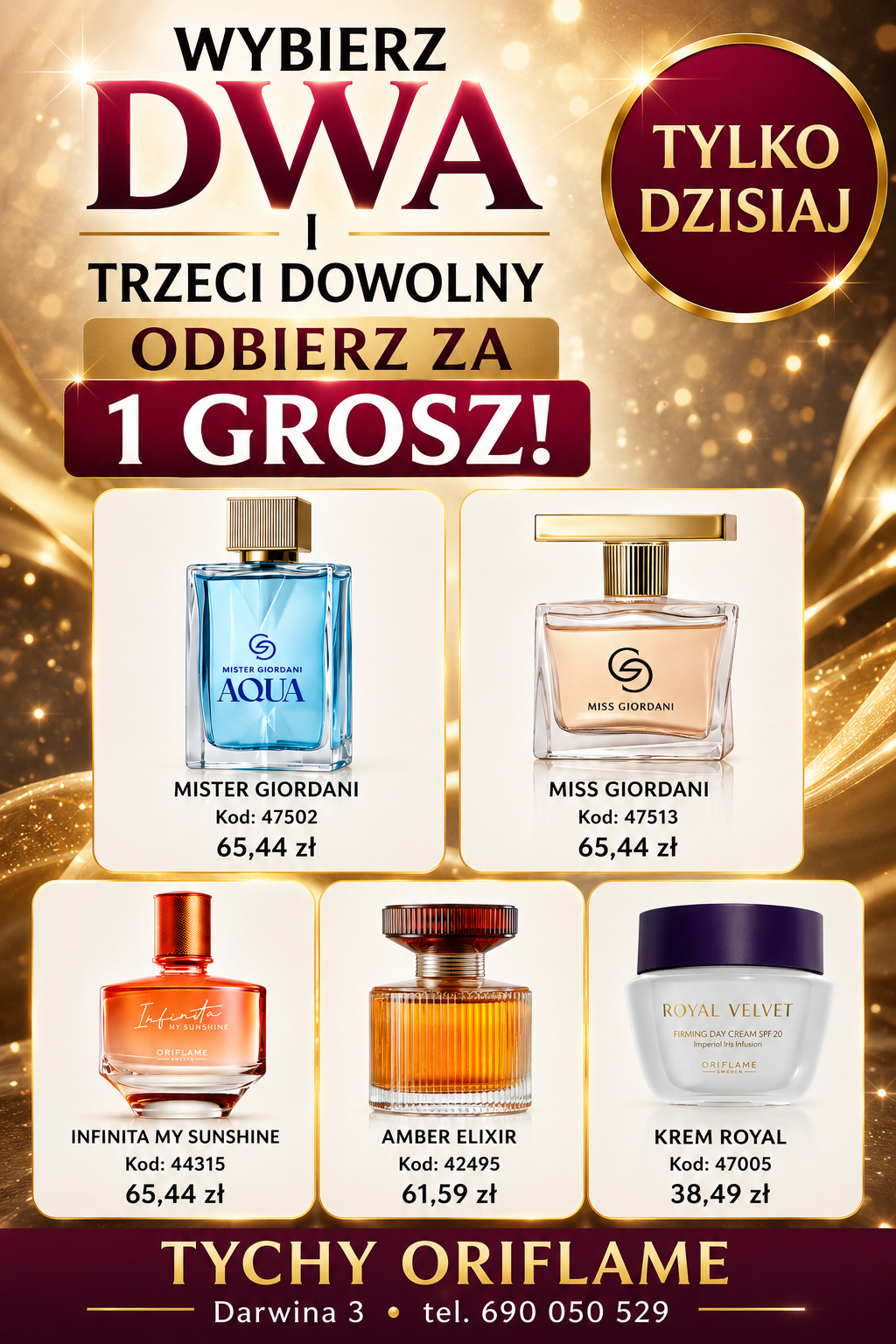 Last minute dla Partnera Biznesowego — wybierz dwa produkty, trzeci za 1 grosz
