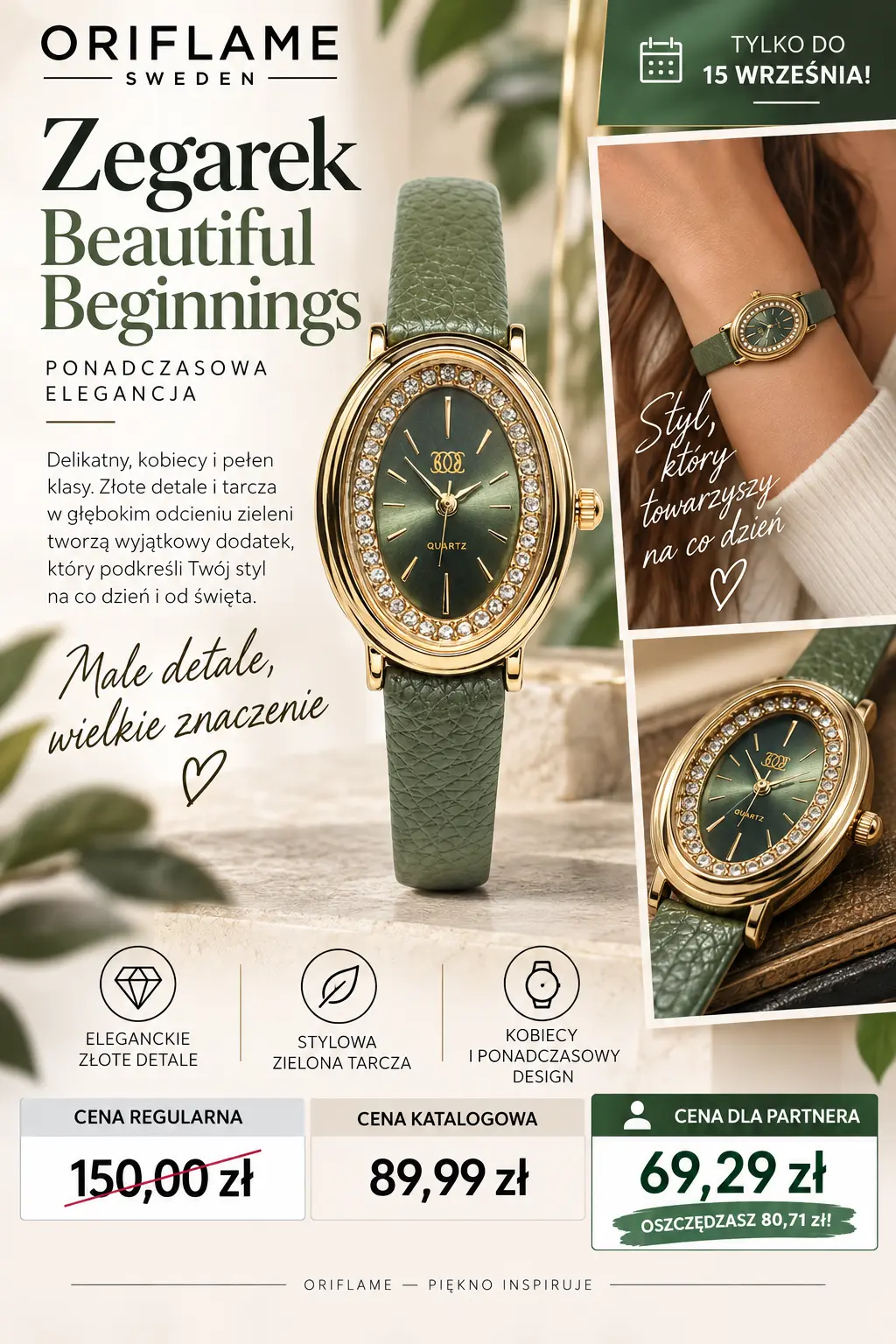 Promocja dla Partnerów Biznesowych Oriflame — oferta 10