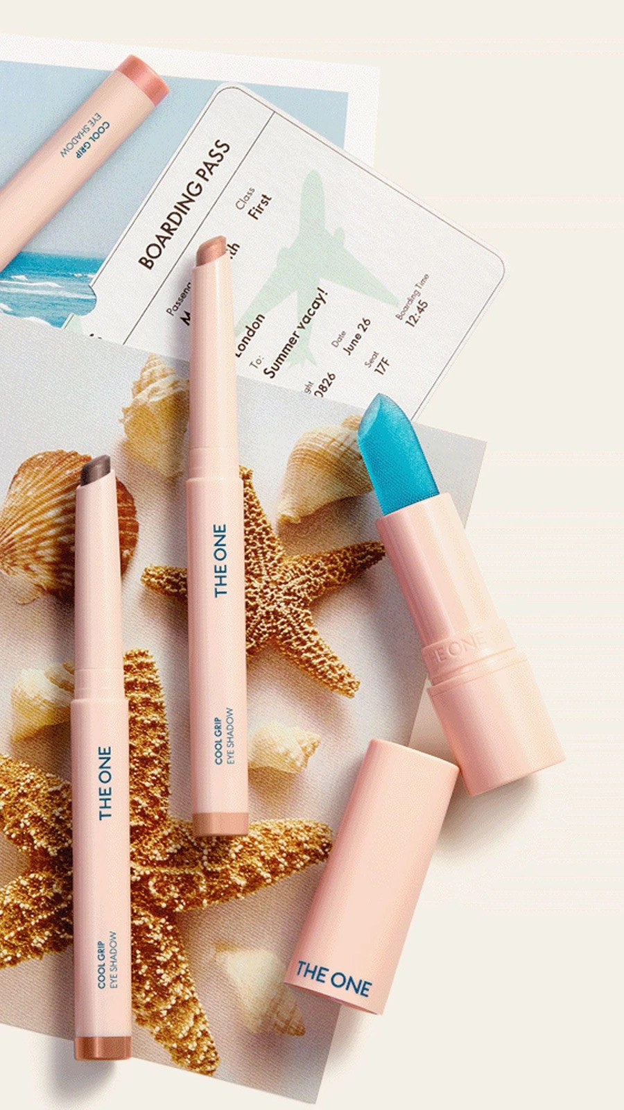 The One Cool Grip Eye Shadow + Lipstick Summer Edit