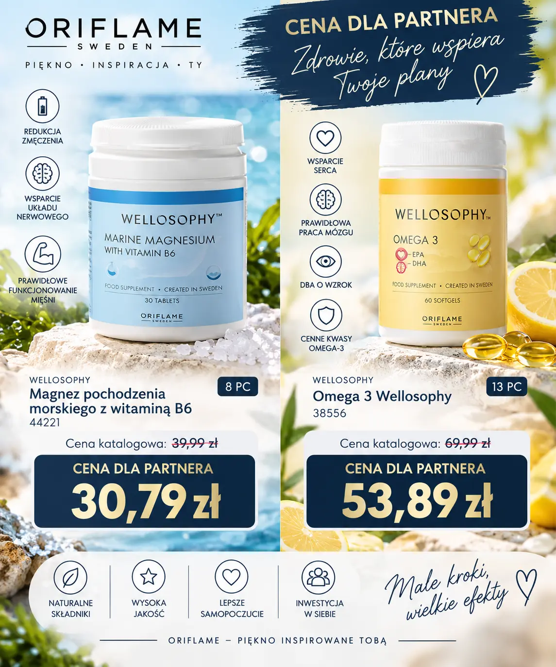 Promocja dla Partnerów Biznesowych Oriflame — oferta 18