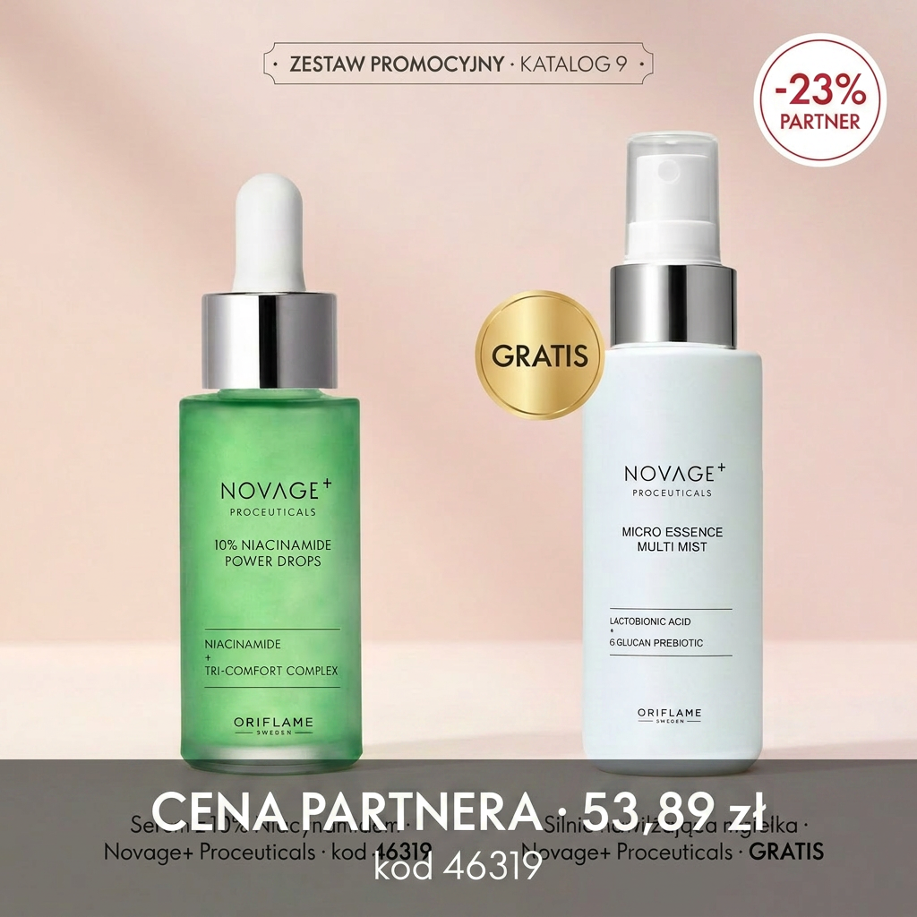 Cena Partnera — Serum 10% Niacynamid Novage+ 53,89 zł